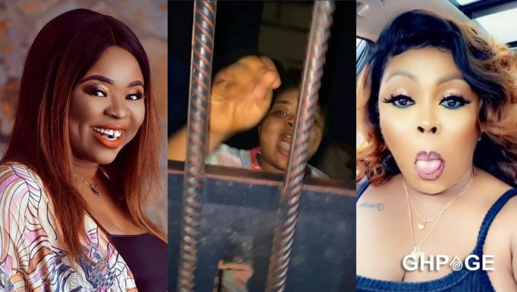 Afia Schwar Storms Police Cell To Film Adu Safowaa With 